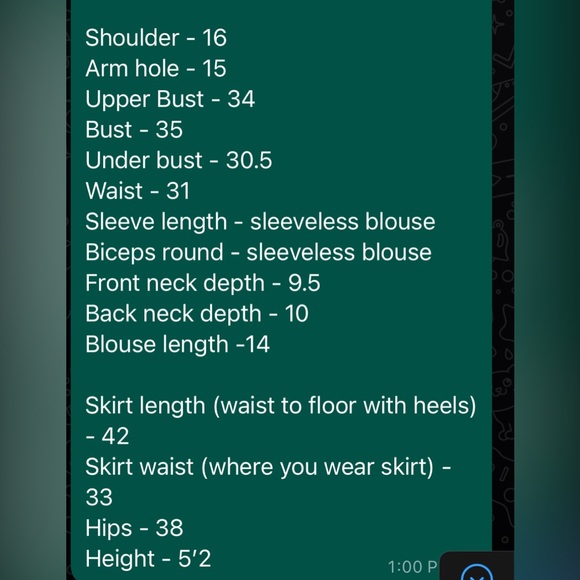 Indian Lehenga Saree Top and plazzo pants attached duptaa - Picture 3 of 3